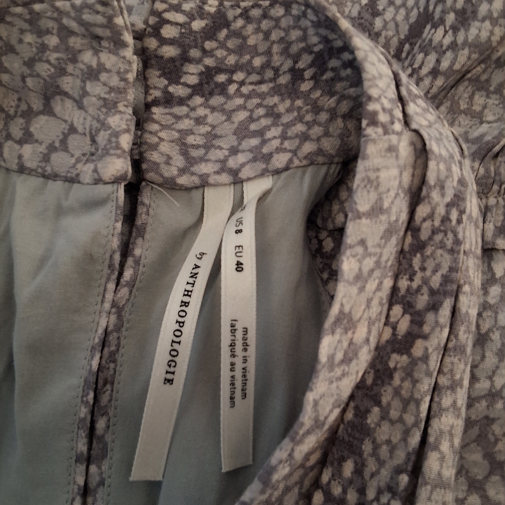 Anthropologie Halter Dress In Size 8 - Picture 3 of 8